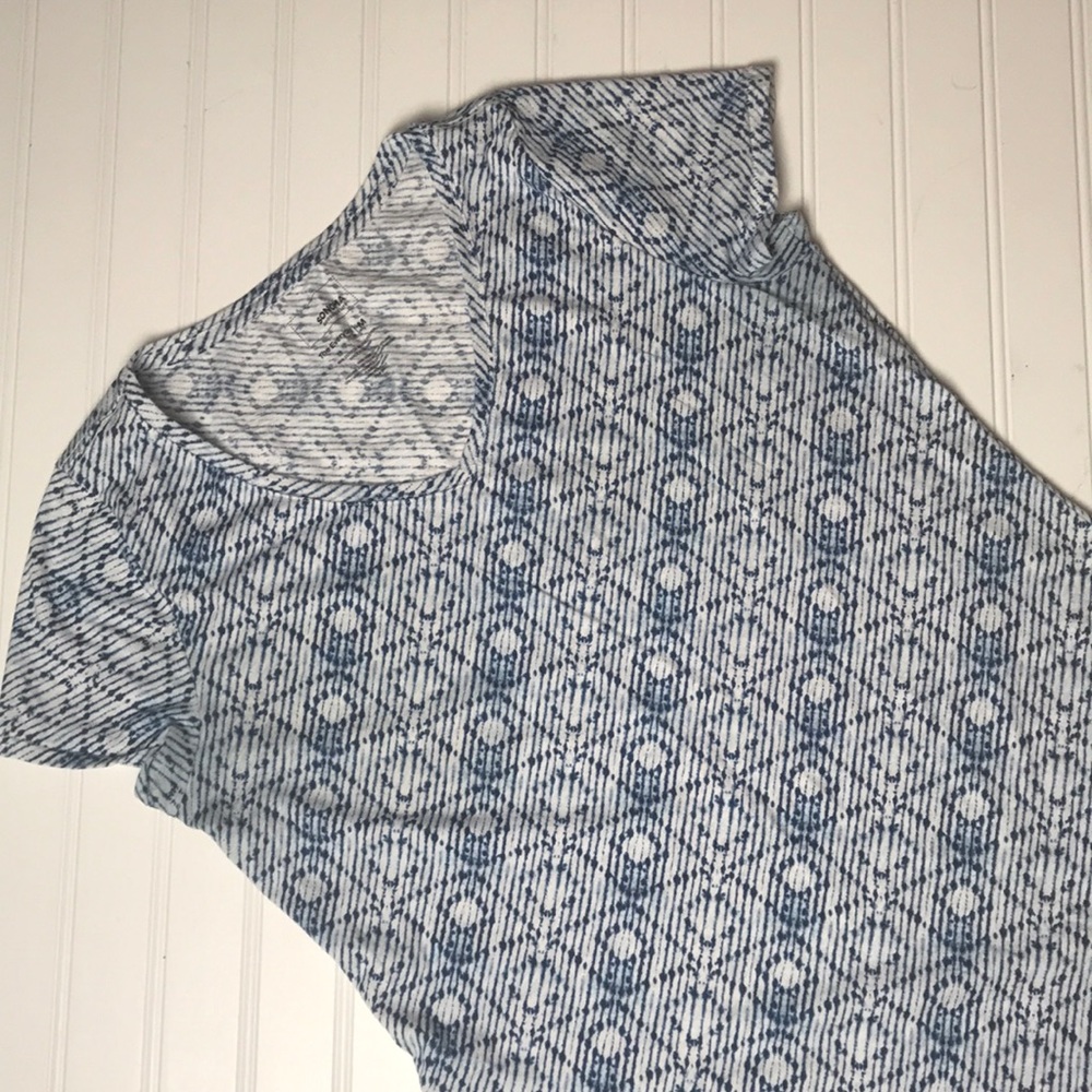 Short Sleeve Cotton Blouse